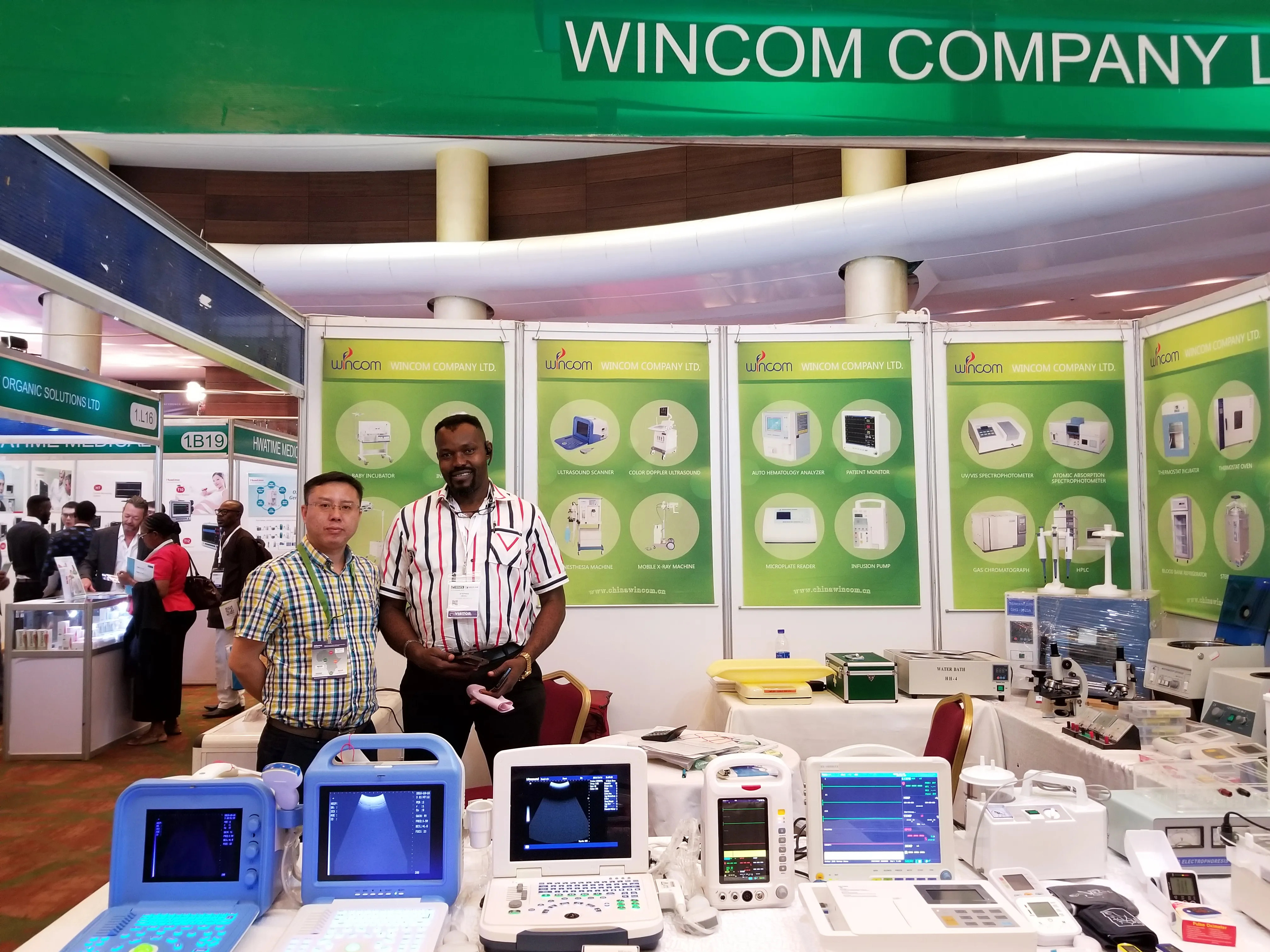 Wincom Assister à Medic West Africa