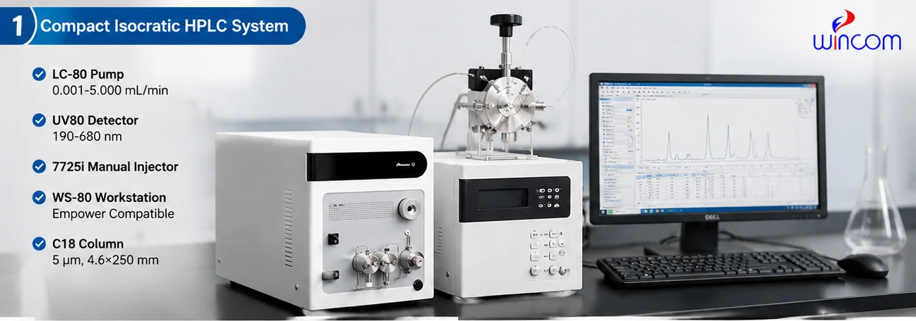 Système HPLC lsocratique compact